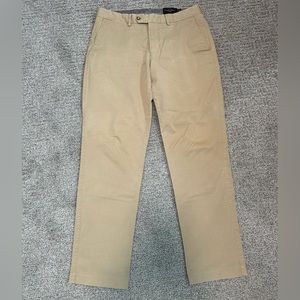 Men’s Black Brown 1826 Slacks - Slim Fit 32/32, Khaki